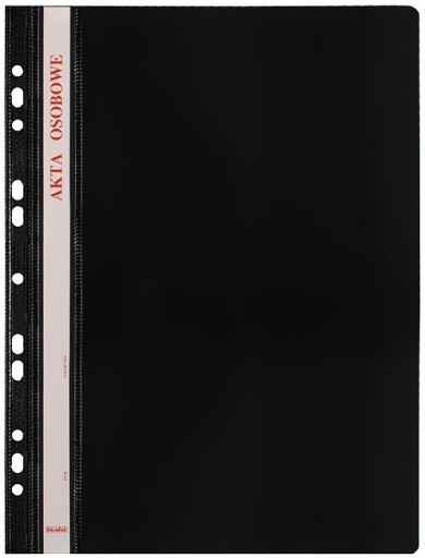 Teczka do akt osobowych skoroszyt oczkowy abcd czarny | espryciarze.pl |Kup teraz!