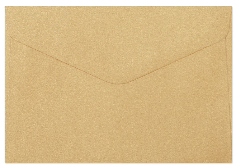 Koperta ozdobna C6 pearl złoty 150 g/m2 zestaw 10 sztuk | espryciarze.pl |Zamów natychmiast!