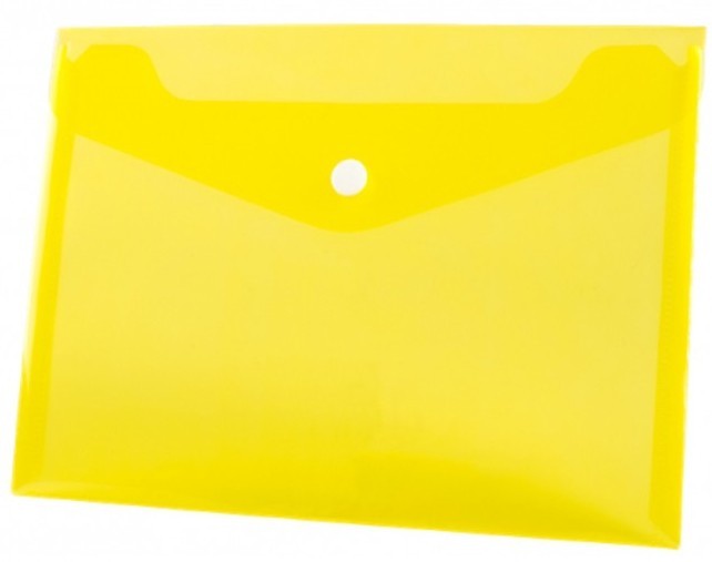 Koperta pp na zatrzask A5 żółta | espryciarze.pl |Zamów online!