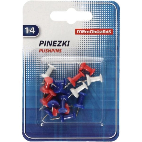 Pinezki kołeczki zestaw 14 sztuk. Memoboards | espryciarze.pl |Kup od ręki!