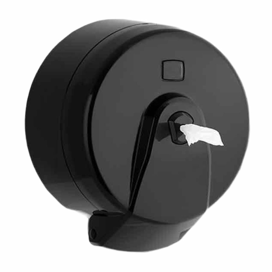 Dozownik papieru toaletowego w systemie Center Pull czarny | espryciarze.pl |Zgarnij ofertę!