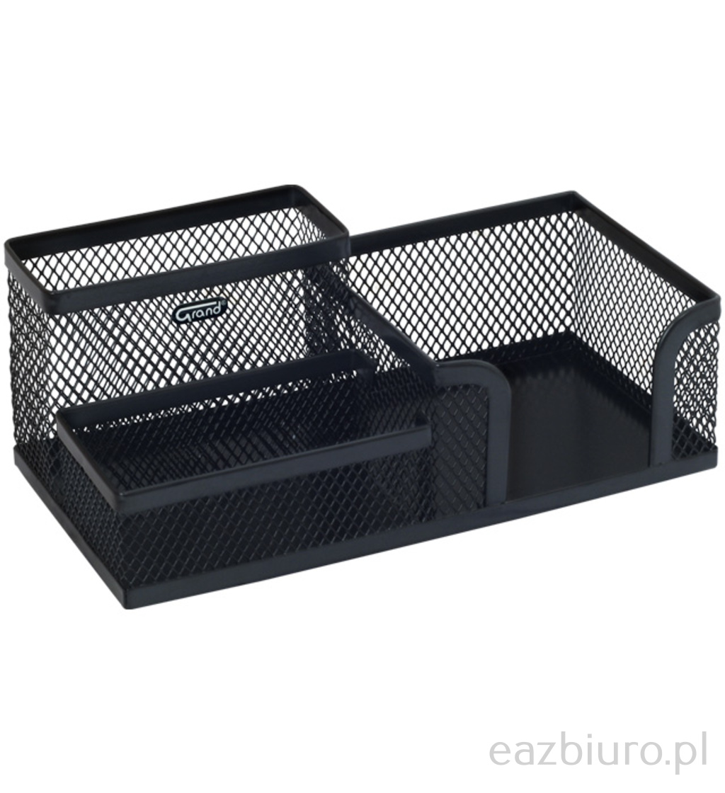 Siatkowy przybornik na biurko mw218 czarny | espryciarze.pl |Złap promocję!