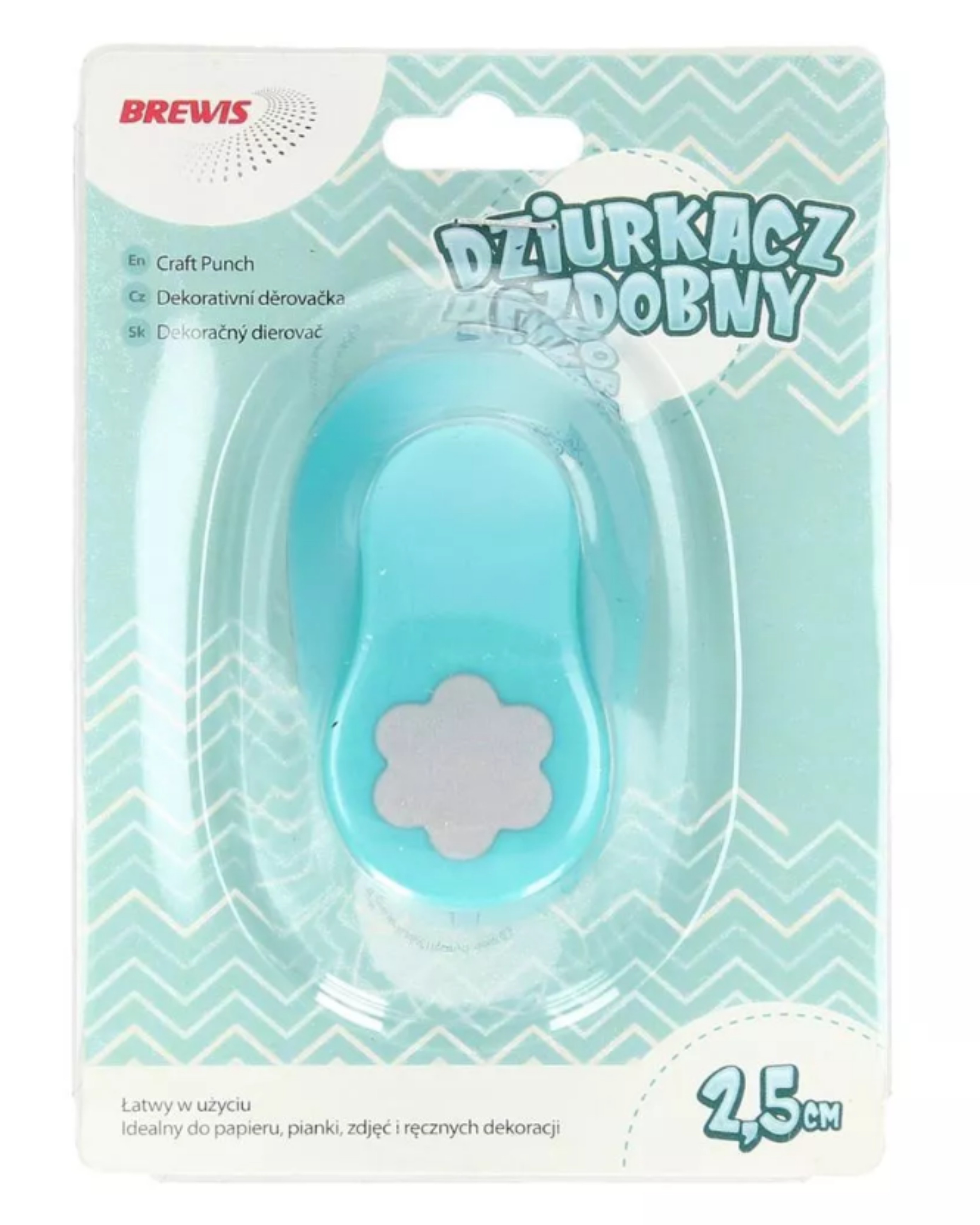 Dziurkacz ozdobny 2,5 cm kwiatek 1 | espryciarze.pl |Zamów dziś!