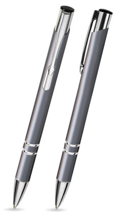 Długopis cosmo c-22 szary matowy | espryciarze.pl |Kliknij i kup!