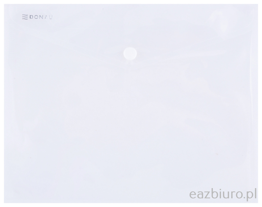 Teczka kopertowa Donau zatrzask, pp, C5, 180mikr., transparentna | espryciarze.pl |Zgarnij ofertę!