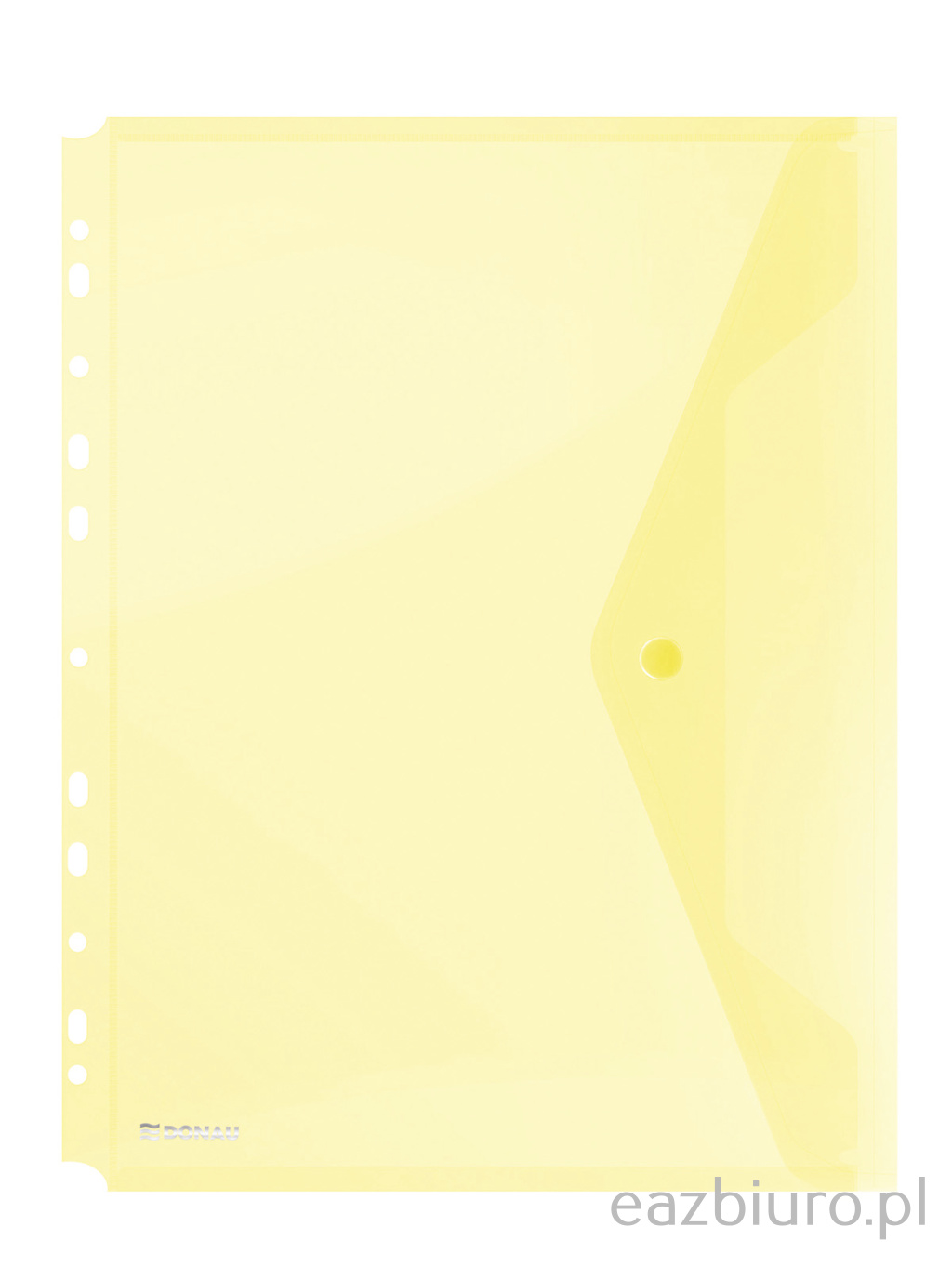 Teczka kopertowa A4 z europerforacją żółta | espryciarze.pl |Kup w super cenie!