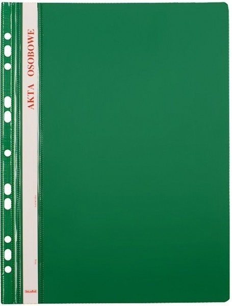 Teczka do akt osobowych skoroszyt oczkowy abcd zielony | espryciarze.pl |Złap promocję!