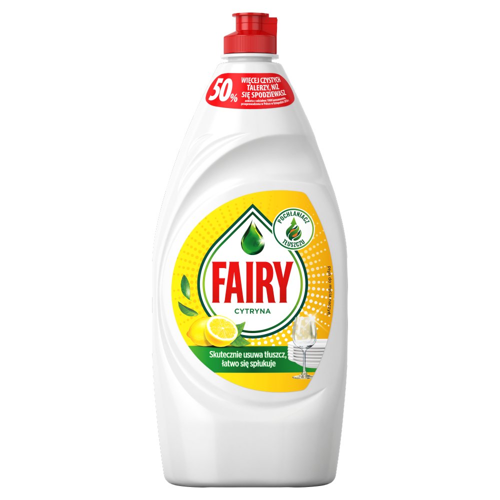 Płyn do mycia naczyń Fairy Lemon 900 ml | espryciarze.pl |Kup taniej!