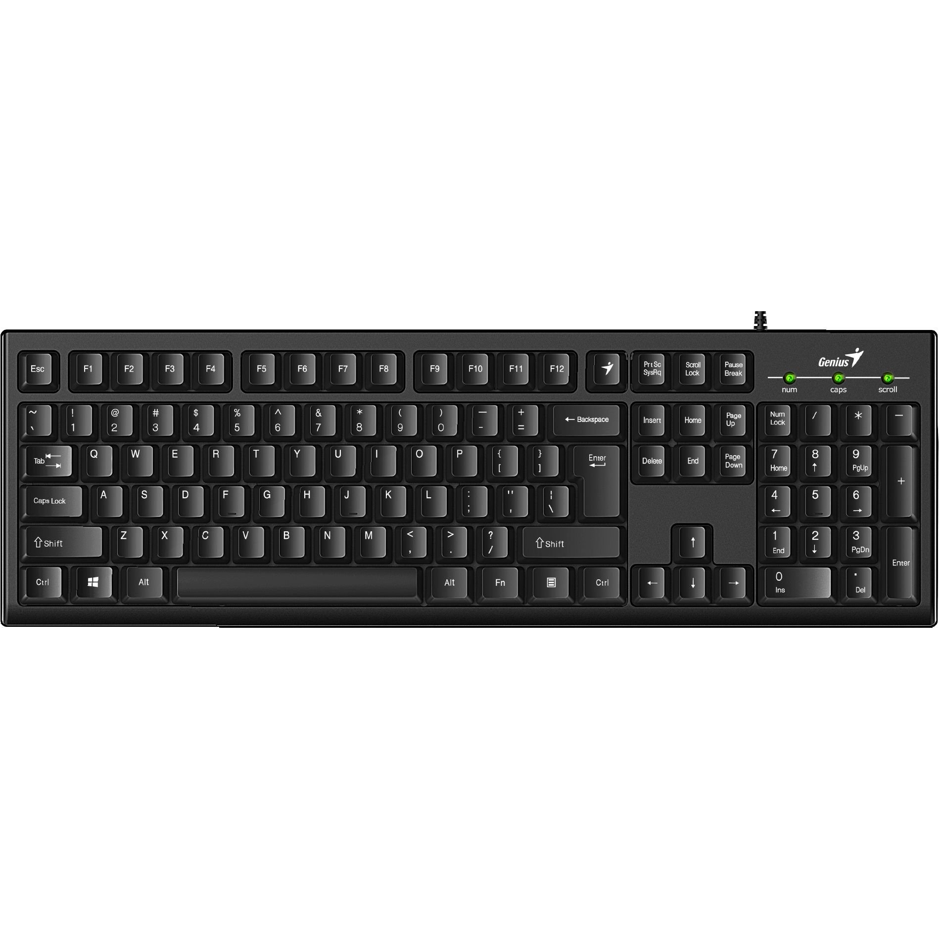 Klawiatura Genius Smart KB-100 przewodowa USB klasyczna | espryciarze.pl |Zamów natychmiast!