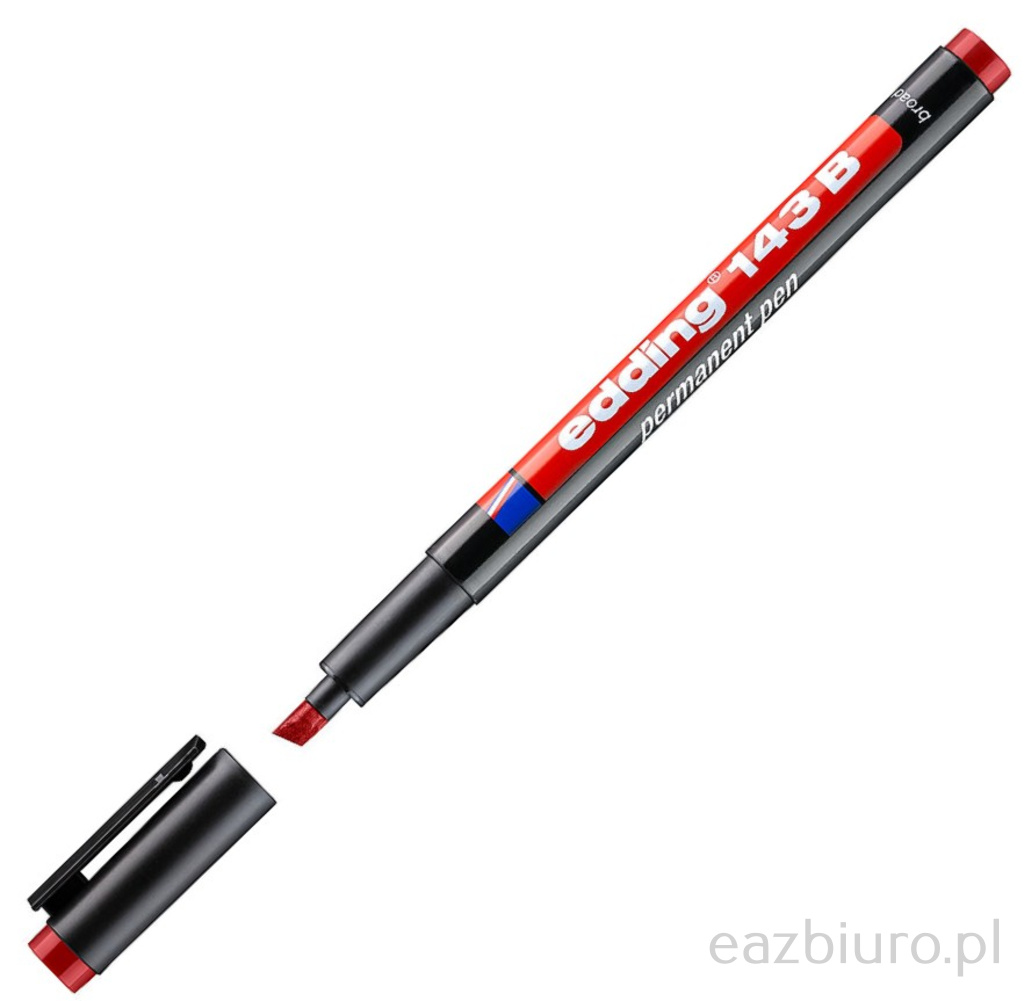 Foliopis Edding o HP 143b czerwony | espryciarze.pl |Kliknij i kup!