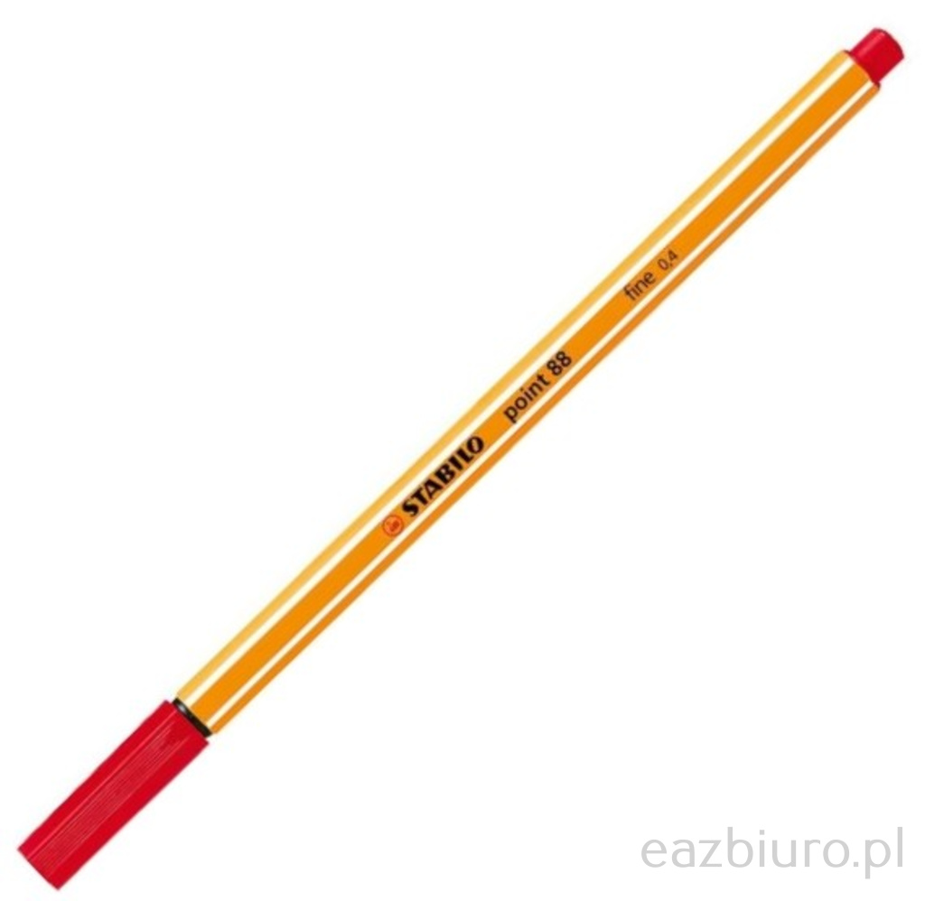 Cienkopis Stabilo point 88/40 czerwony | espryciarze.pl |Skorzystaj teraz!