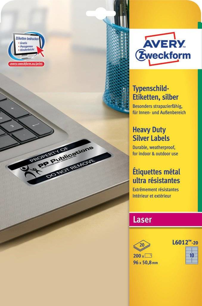 Srebrne etykiety zf-l6012-20 96x50,8 znamionowe | espryciarze.pl |Sprawdź ofertę!