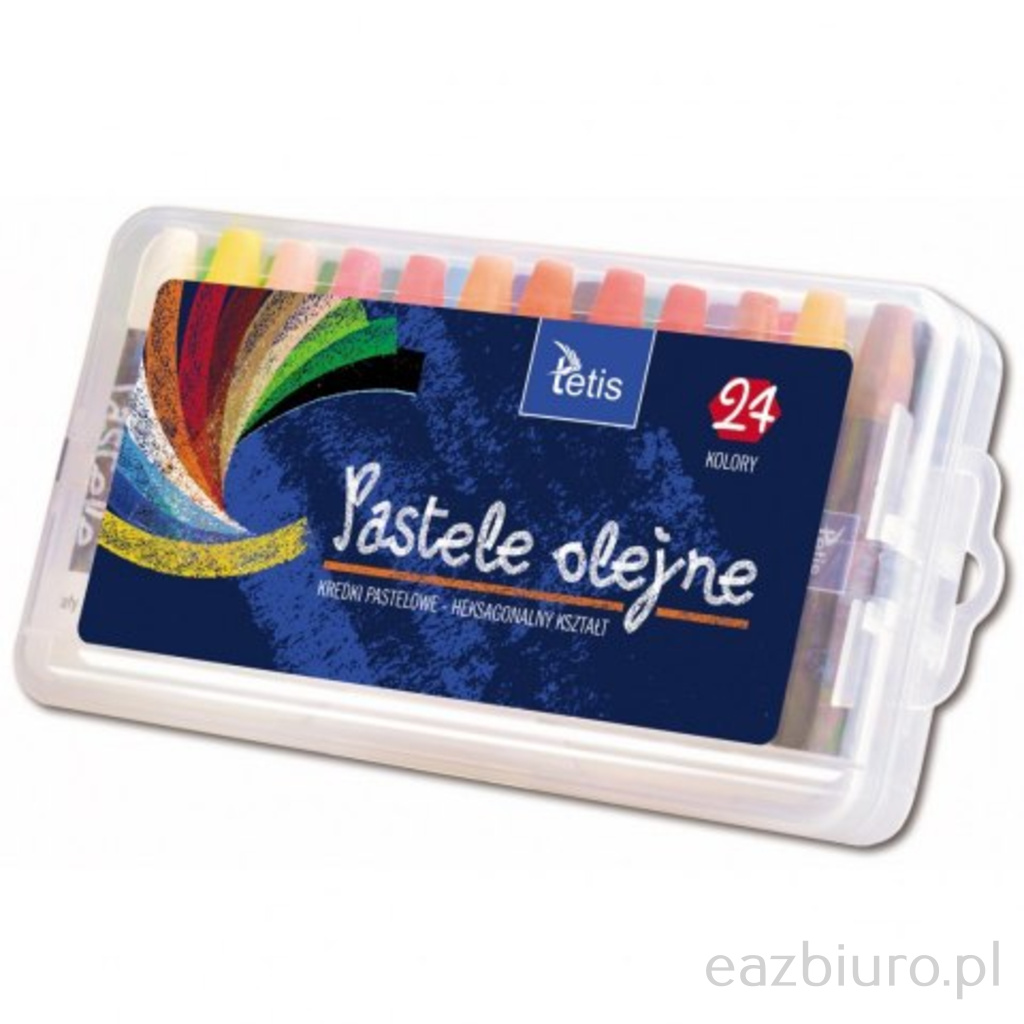 Kredki pastele olejne Tetis 24 sztuki | espryciarze.pl |Złap promocję!