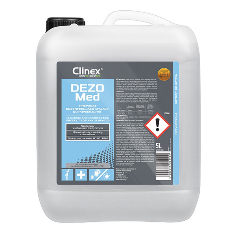Ż-Clinex dezomed preparat dezynfekująco-myjący do | espryciarze.pl | Sprawdź co zyskujesz