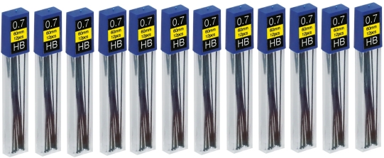 GRAFITY 0,7 MM HB zestaw 12 SZTUK | espryciarze.pl |Zamów online!