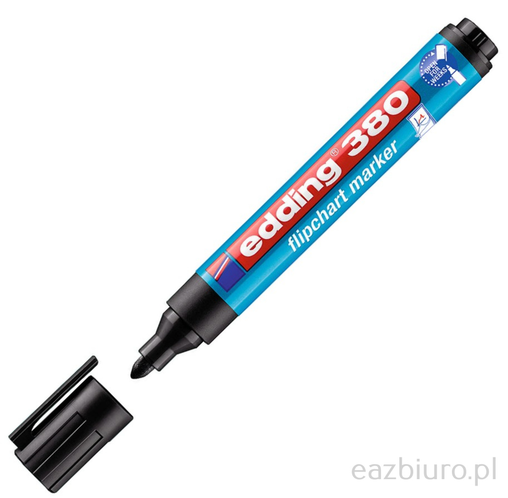 Marker Edding 380 czarny do flipchartowych arkuszy | espryciarze.pl |Zamów natychmiast!