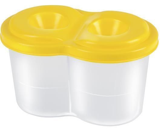 Kubek niekapek na wodę do malowania dwukomorowy Panta Plast mix kolorów | espryciarze.pl |Kup od ręki!