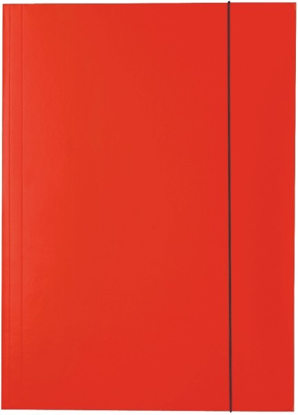 Teczka lakierowana z gumką, A4, czerwony | espryciarze.pl |Kup w super cenie!