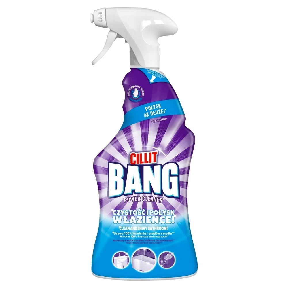 Spray do łazienki cillit bang, czystość i połysk, 750 ml | espryciarze.pl |Kup teraz!