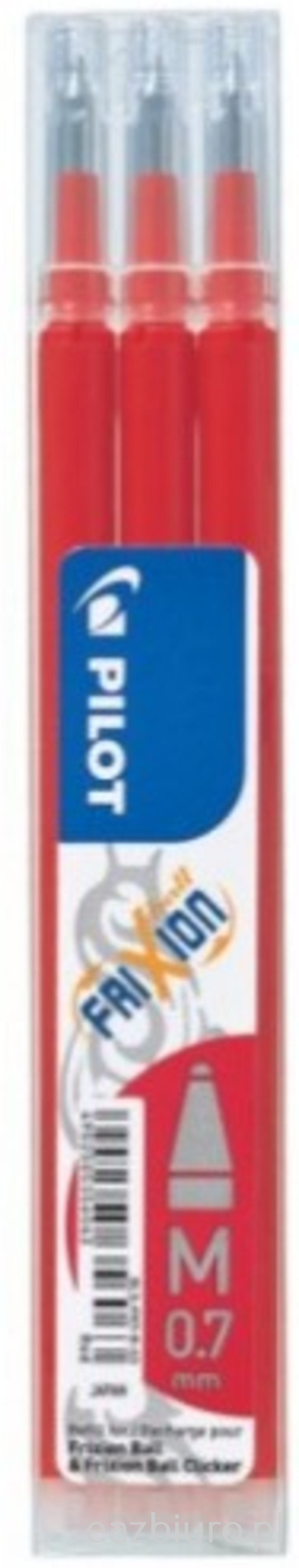 Wkład do długopisu wymazywalnego Pilot frixion czerwony 3 sztuki | espryciarze.pl |Nie zwlekaj!