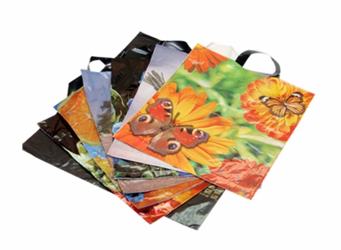 Reklamówka mix z rączką in ldpe | espryciarze.pl |Kup taniej!