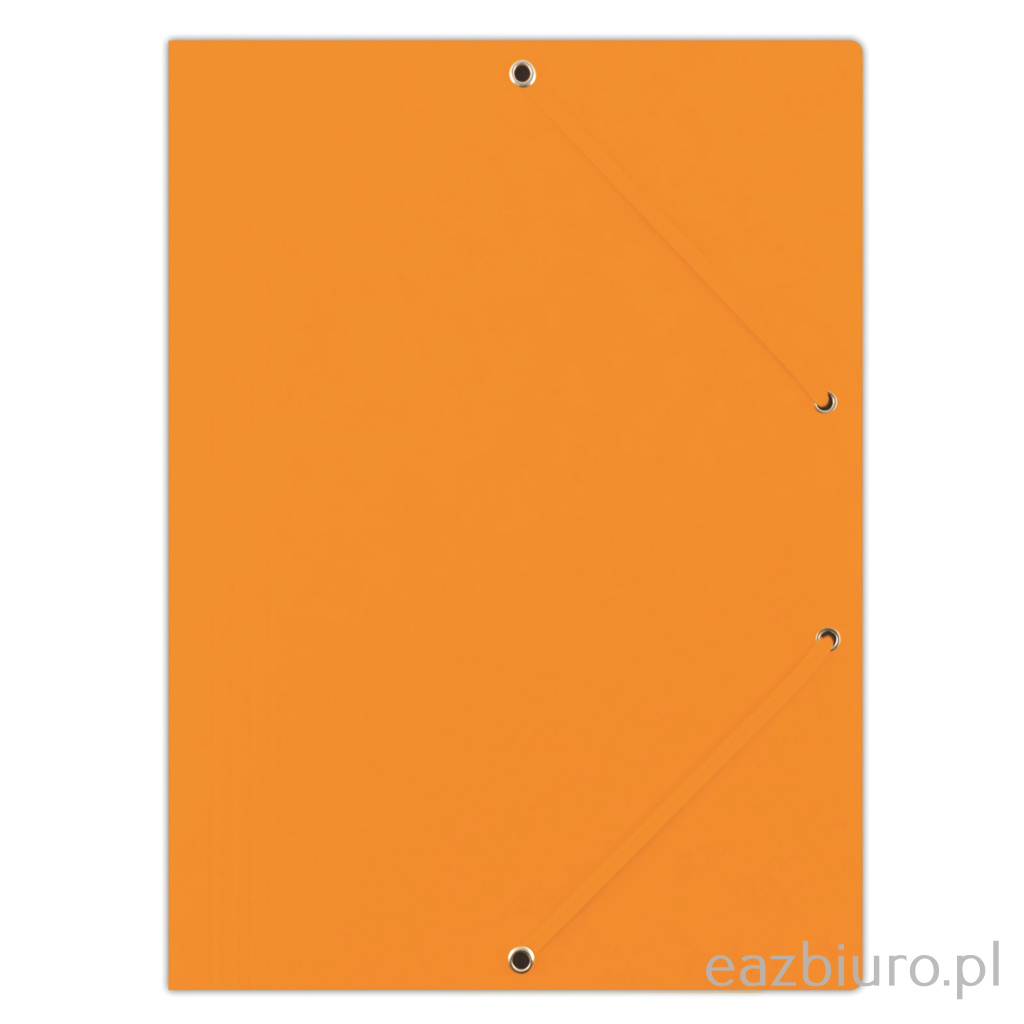 Teczka z gumką Donau A4 preszpan pomarańczowa | espryciarze.pl |Kliknij i kup!