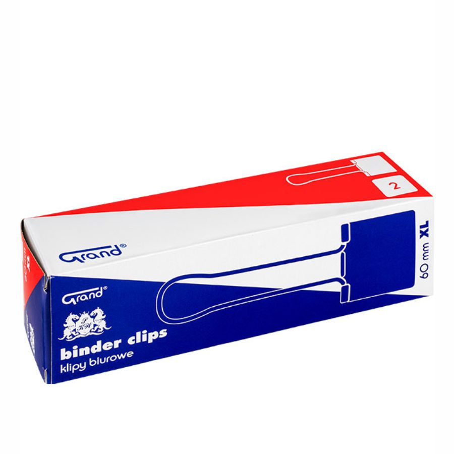 Clips double 60 mm XL Grand zestaw 2 sztuk. | espryciarze.pl |Nie zwlekaj!