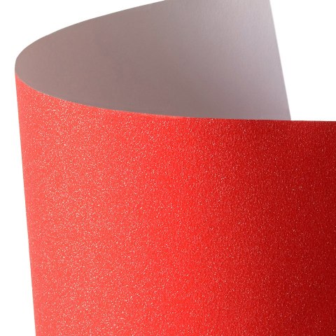 Arkusz samoprzylepny A4 czerwony brokatowy zestaw 10 sztuk | espryciarze.pl |Złap promocję!