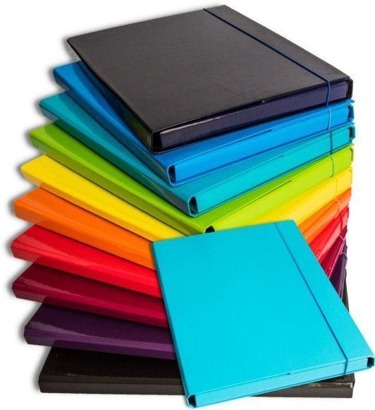 Teczka skrzydłowa z gumką 2 cm Barbara turkusowa | espryciarze.pl |Nie zwlekaj!