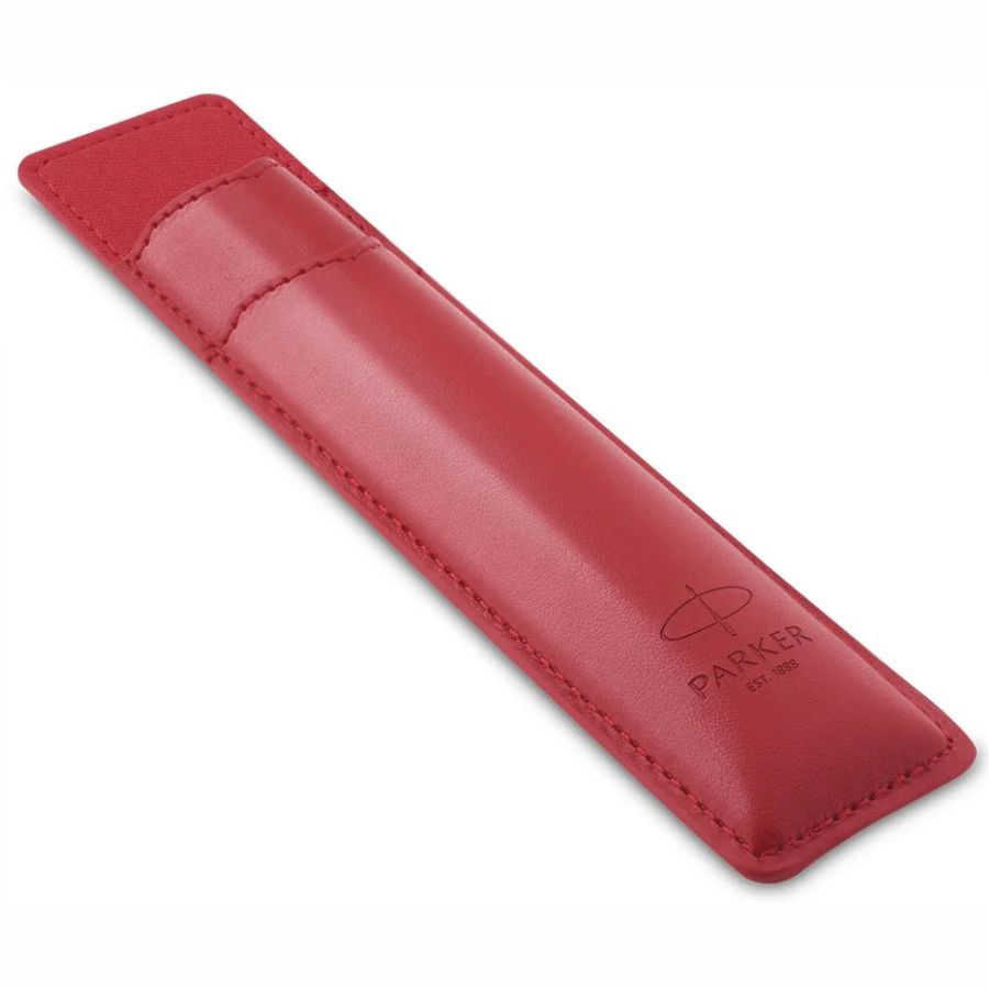 Parker pudełko etui z ekoskóry czerwone typ sleeve | espryciarze.pl |Kliknij i kup!