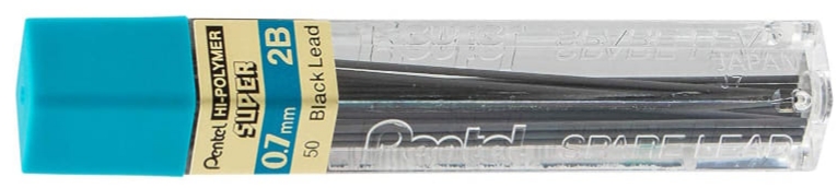 Grafity ołówkowe 0,7 mm Pentel 50 2b | espryciarze.pl |Kup teraz!