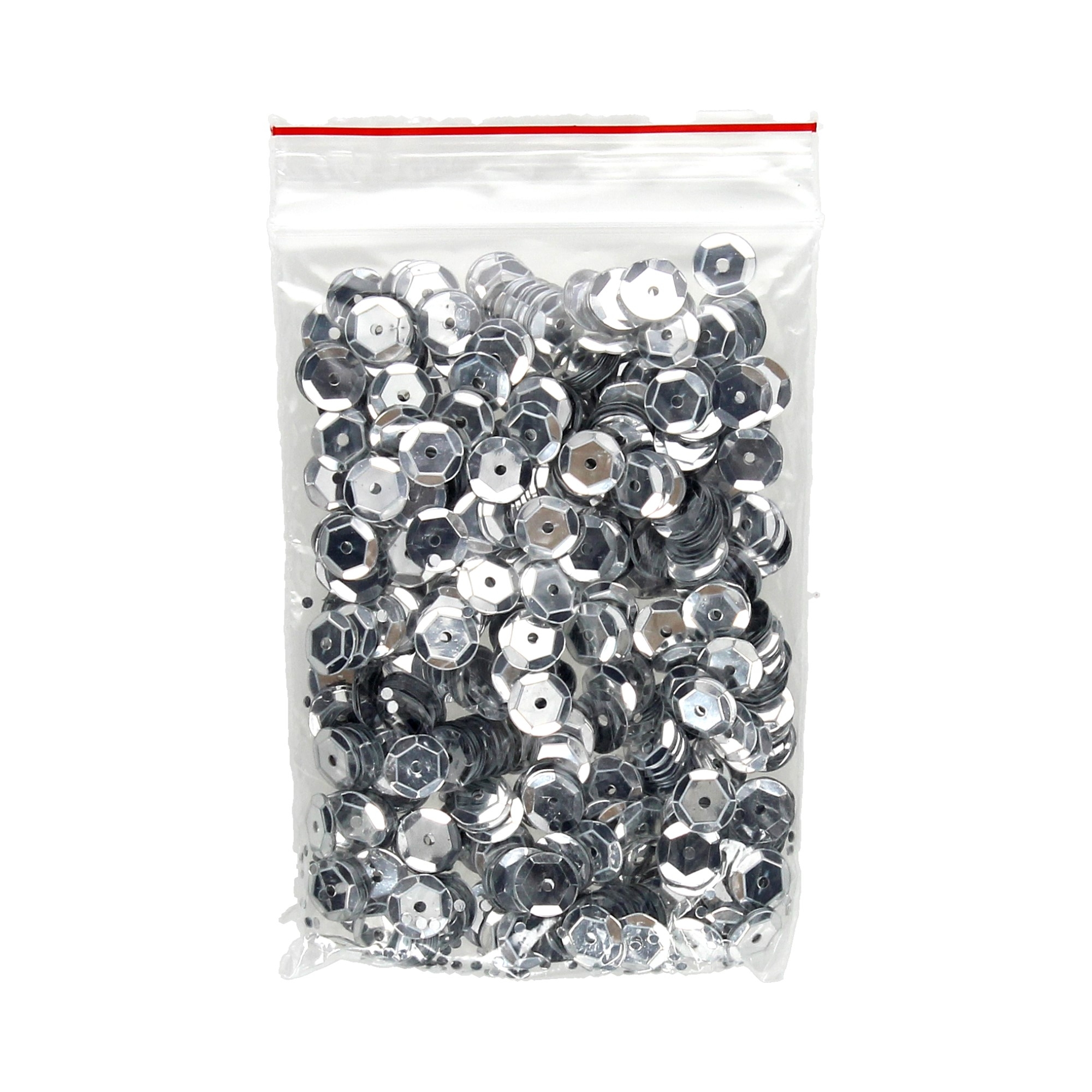 Cekiny błyszczące 8 mm 10 g B110 srebrne | espryciarze.pl |Zamów dziś!