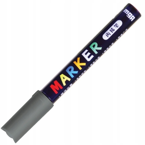 Marker akrylowy mg 1-2 mm ciemnoszary | espryciarze.pl |Kup teraz!