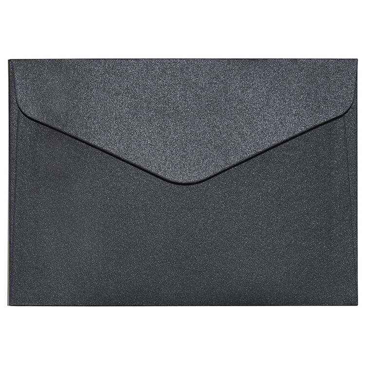 Koperta ozdobna C6 pearl czarny 150 g/m2 zestaw 10 sztuk | espryciarze.pl |Kup teraz!