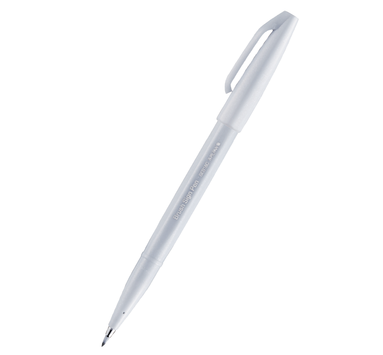 Pentel pisak pędzelkowy do kaligrafii brush signpen ses15c-n2x jasnoszary | espryciarze.pl |Kup w super cenie!