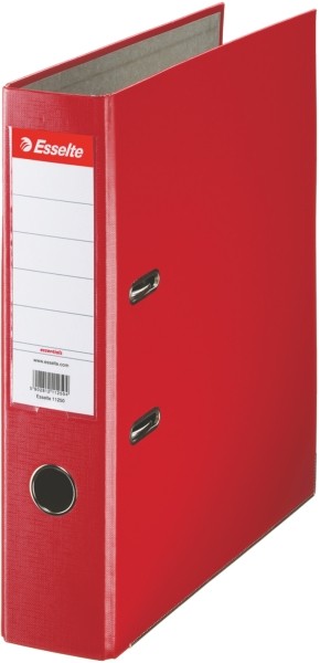 Segregator Esselte A4, ekonomiczny A4 75 mm, czerwony | espryciarze.pl |Skorzystaj teraz!