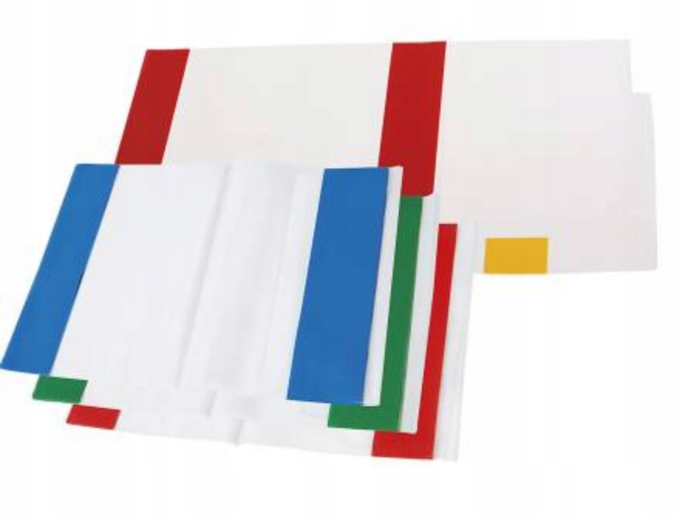 Okładki regulowane pvc A4 mix kolorów zestaw 10 sztuk | espryciarze.pl |Kliknij i kup!