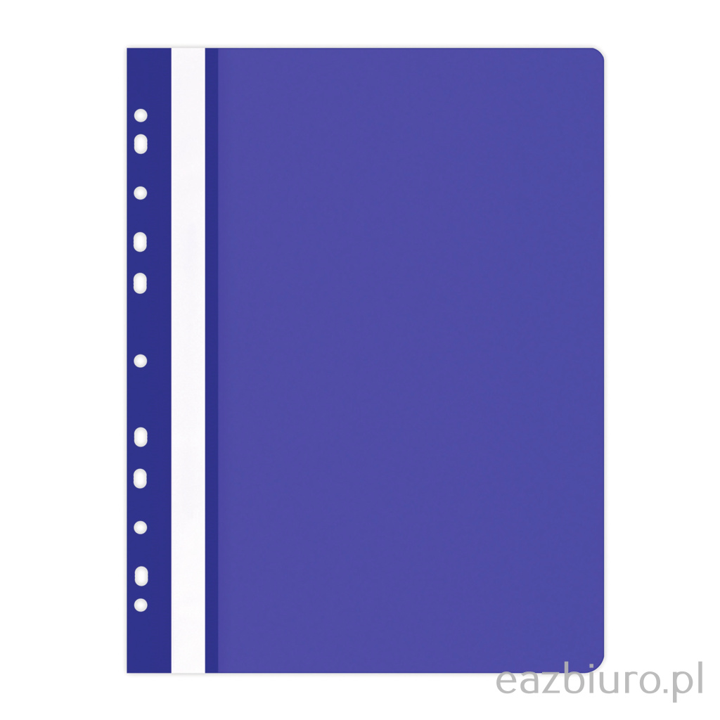 Skoroszyt Plastikowy oczkowy niebieski miękki | espryciarze.pl |Zamów online!