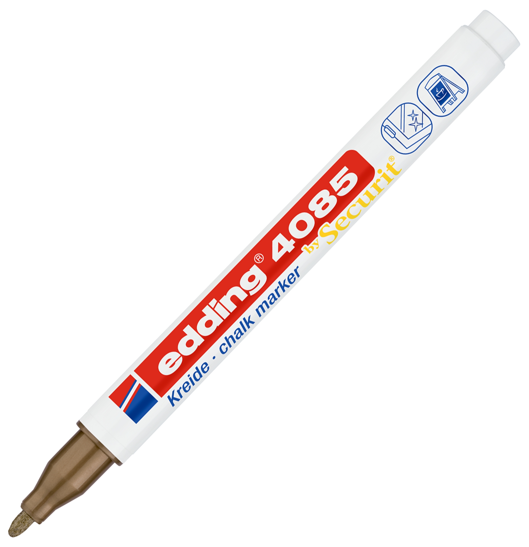 Marker Edding kredowy okrągła końcówka 1-2 mm miedziany | espryciarze.pl |Skorzystaj teraz!