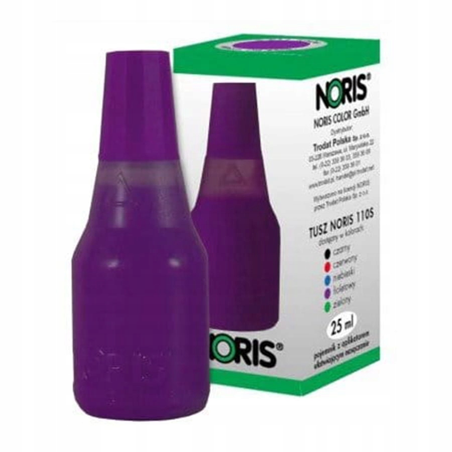 Tusz do pieczątek bezolejowy Noris 110s 25 ml fioletowy | espryciarze.pl |Zamów natychmiast!