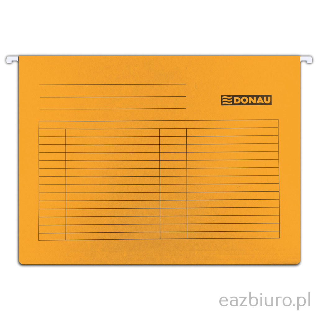 Teczka zawieszkowa Donau A4 pomarańczowa | espryciarze.pl |Zamów dziś!