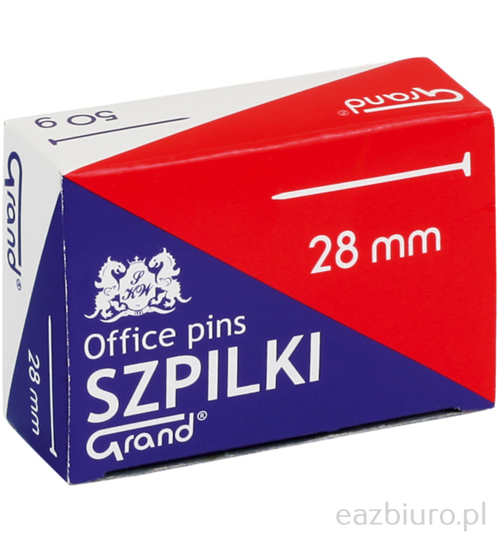 Szpilki metalowe 26 mm Grand do biura | espryciarze.pl |Złap promocję!