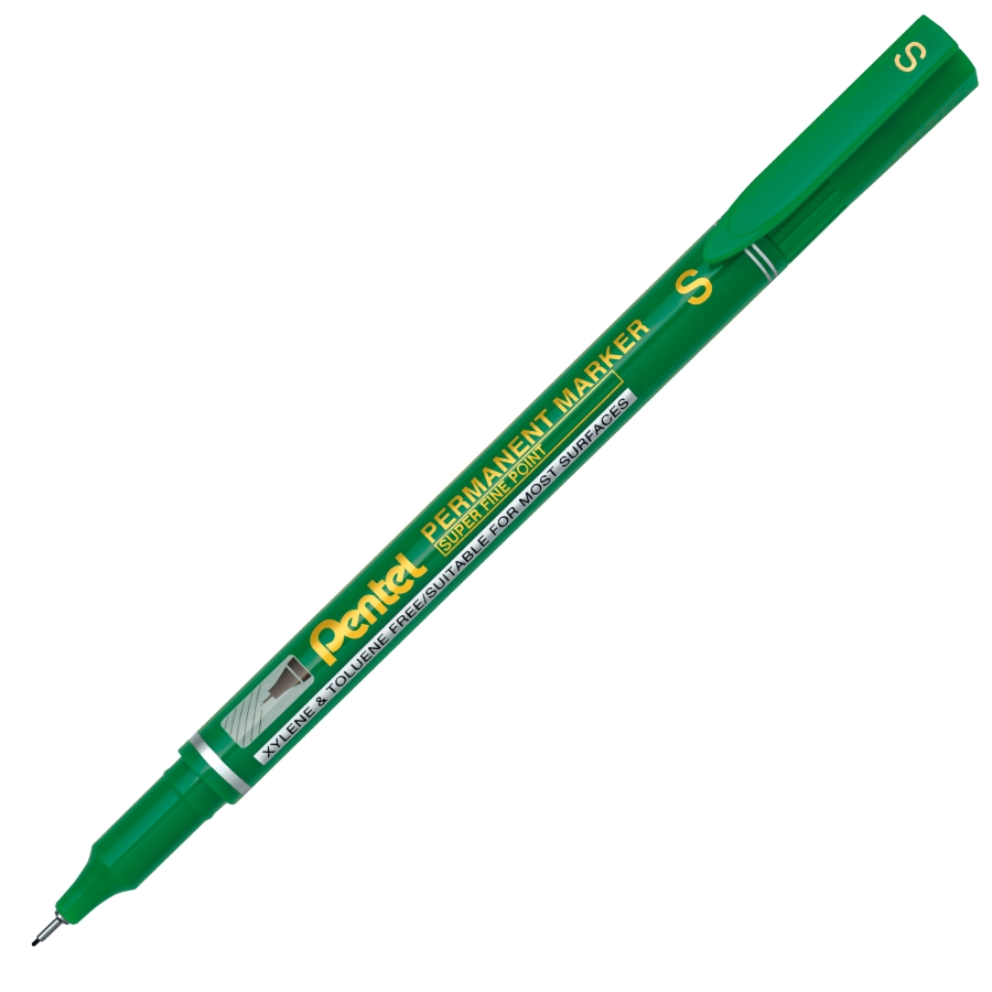 Foliopis Pentel NFS410 z supercienką końcówką zielony | espryciarze.pl |Kliknij i kup!