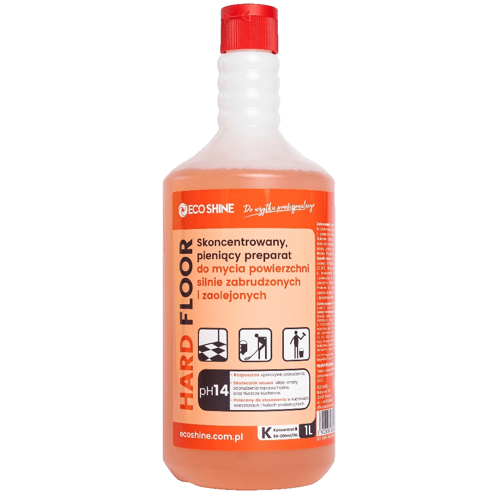 Eco Shine hard floor 1 l pieniący płyn do mycia powierzchni silnie zabrudzonych i | espryciarze.pl |Kup od ręki!