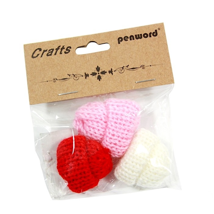 Dekoracyjne czapki 4 cm 3 sztuki | espryciarze.pl |Nie zwlekaj!