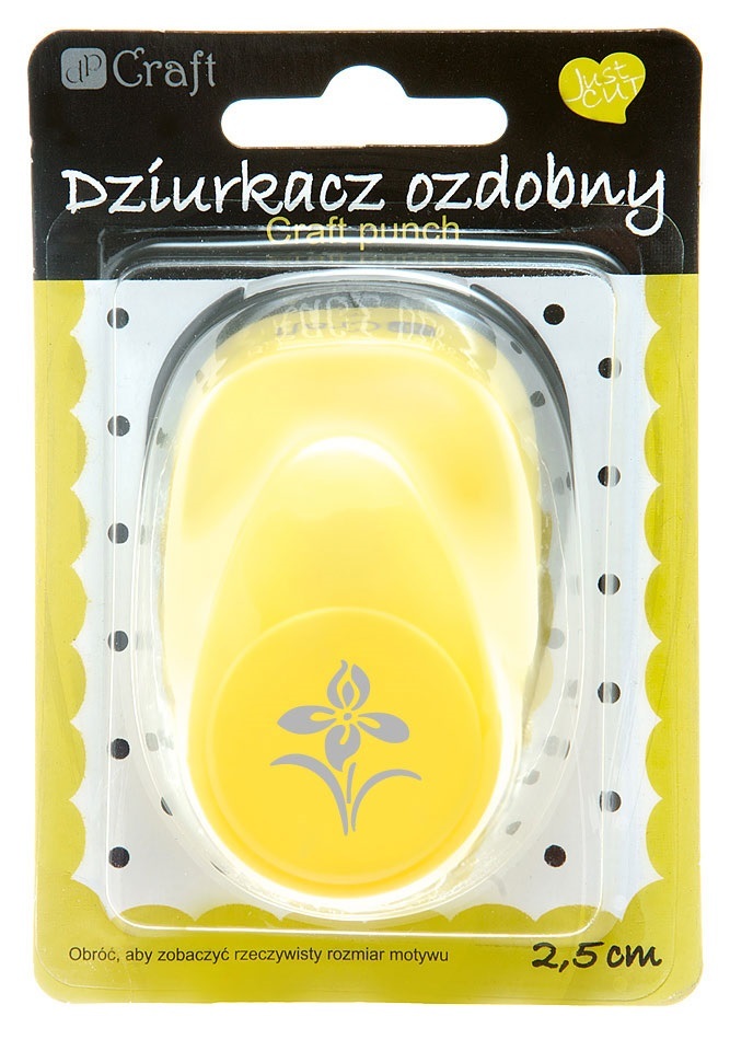 Dziurkacz ozdobny 2,5 cm sasanka | espryciarze.pl |Kup od ręki!