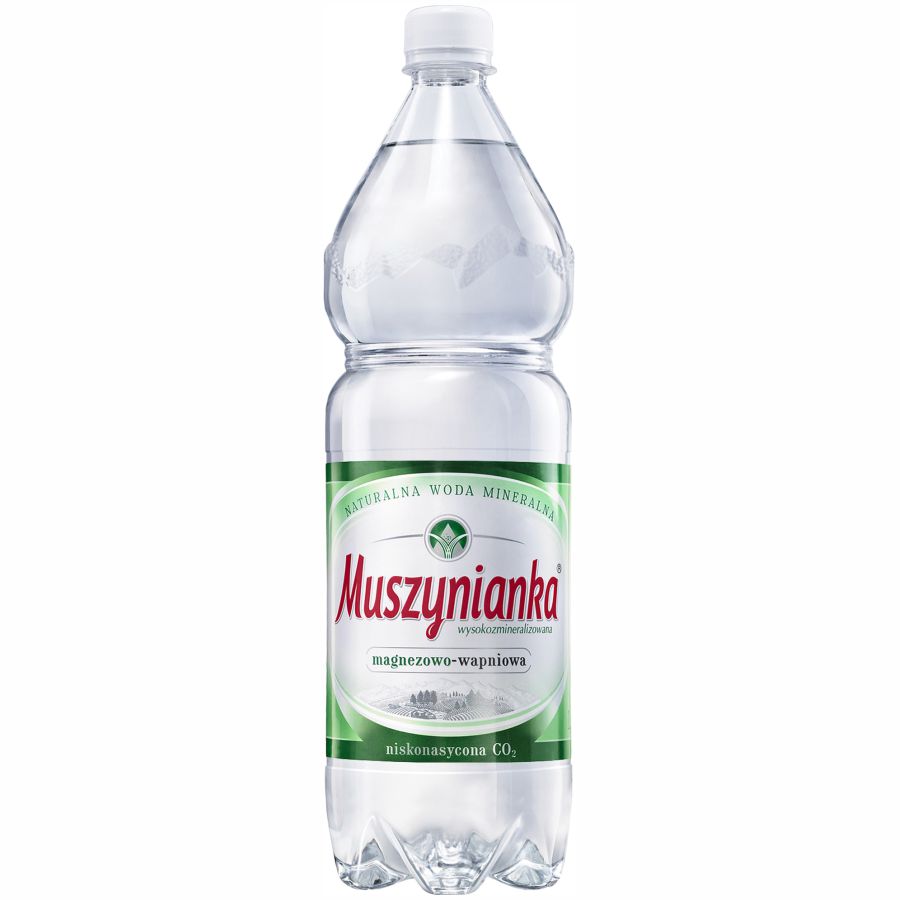 Woda min. Muszynianka 1,5l lekkogaz. kaucja | espryciarze.pl | Zainwestuj w jakość