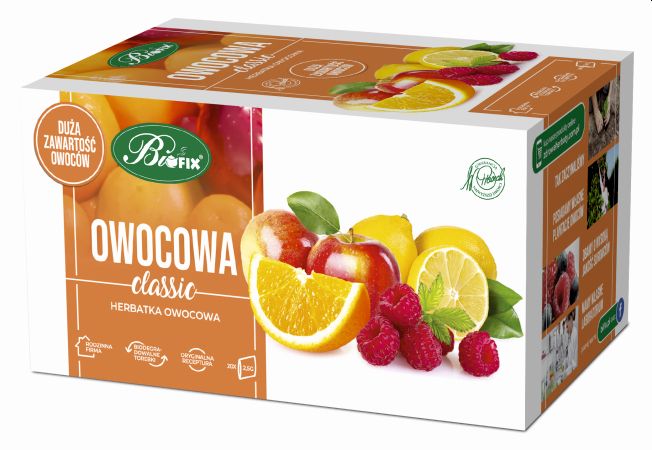 Herbata bifix owocowa zestaw 20 sztuk | espryciarze.pl |Zamów dziś!