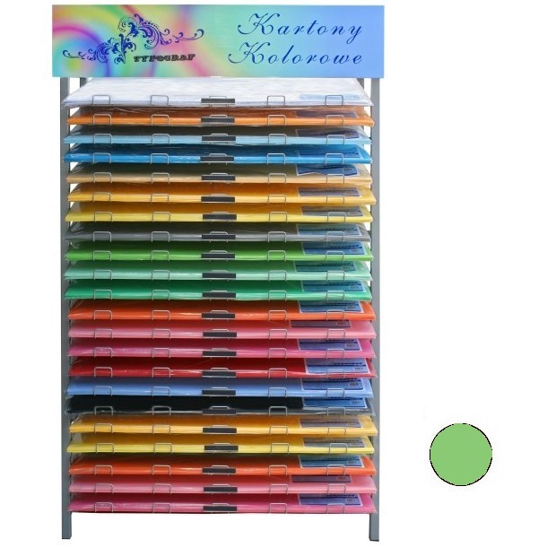 Karton kolorowy Typograf B1 230 g/m2 jasny zielony | espryciarze.pl |Kup teraz!