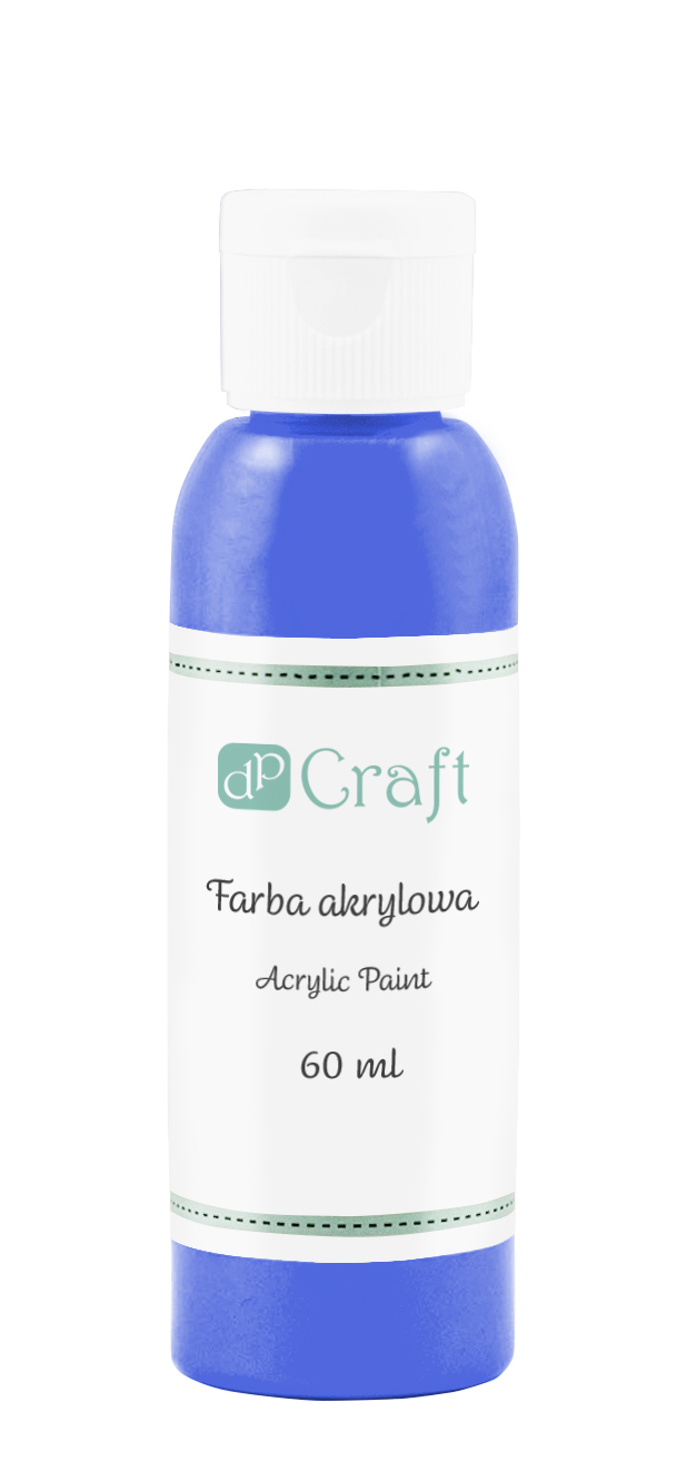 Farba akrylowa, 60 ml - ciemnoniebieski | espryciarze.pl |Sprawdź ofertę!